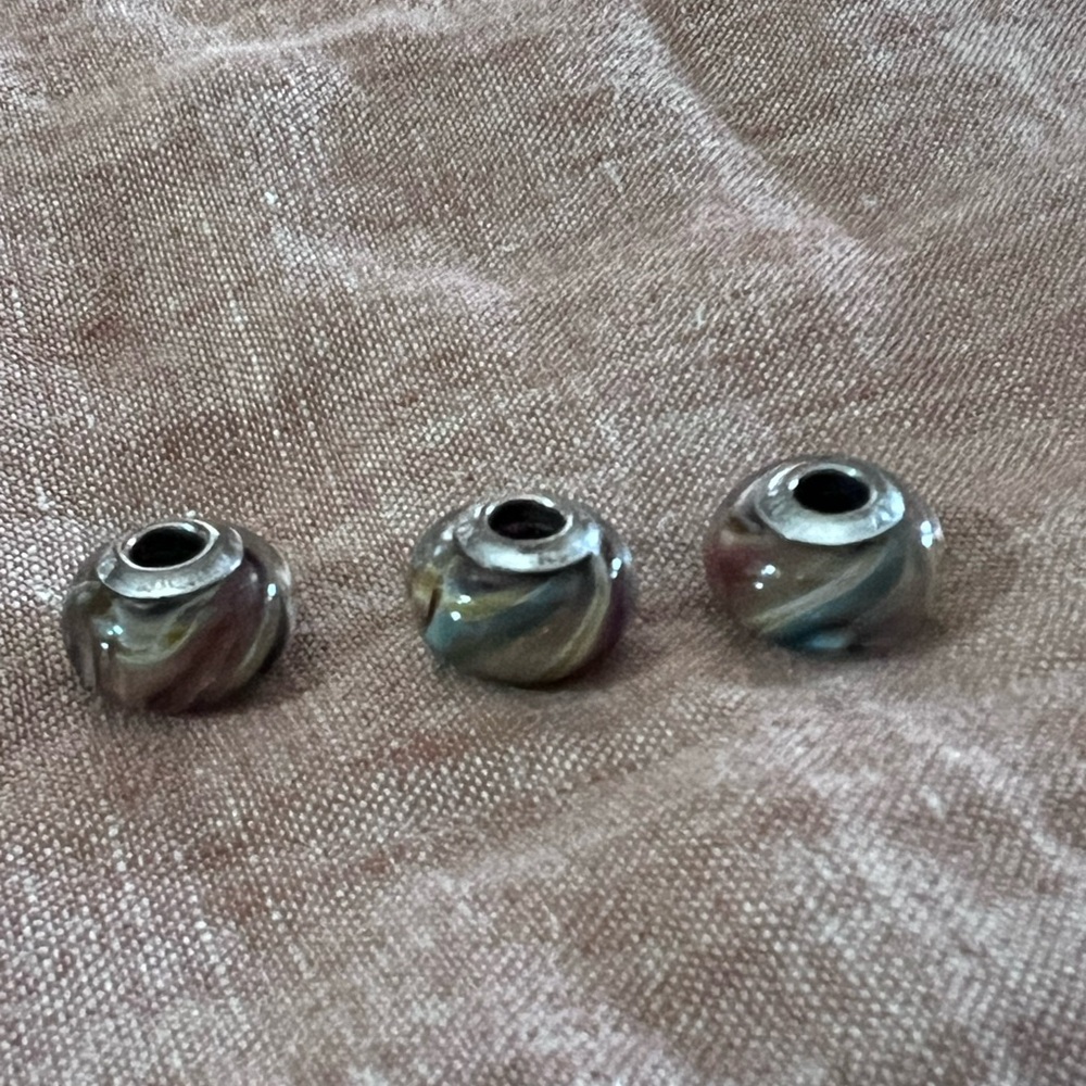 Glass murano beads